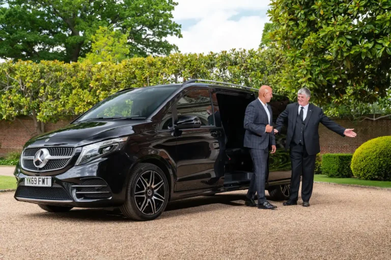 Chauffeur driven executive people carrier